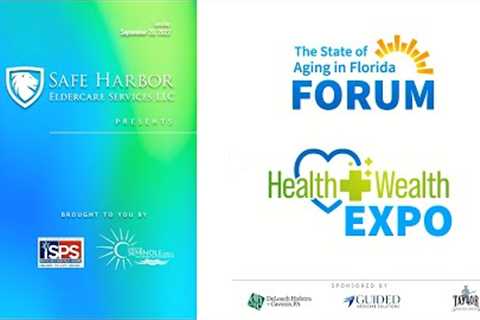 ISPS: The State of Aging in Florida: Health Expo & Forum