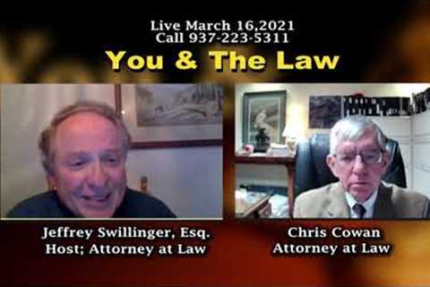 You and the Law  Your Taxes and Estate Planning Taped Mar 2021