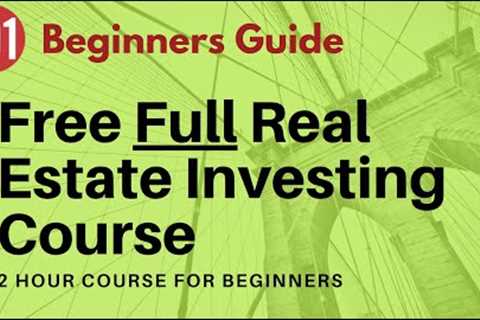 Free Real Estate Investing Course