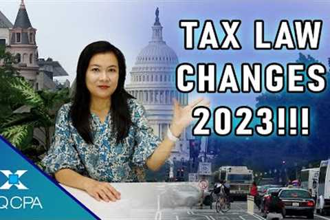 2023 Tax Law Changes