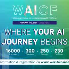 AI World is Coming Back to the Iconic Palais Des Festival of Cannes this Winter