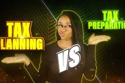 Tax Planning vs Tax Preparation | CPA Explains How to Get Started With Tax Planning & Save..