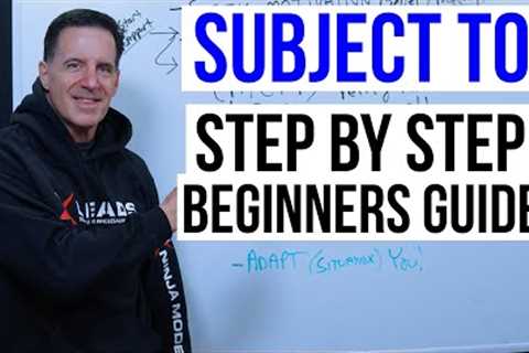 What is Subject To? | Beginners Guide for Real Estate Investing (2025)